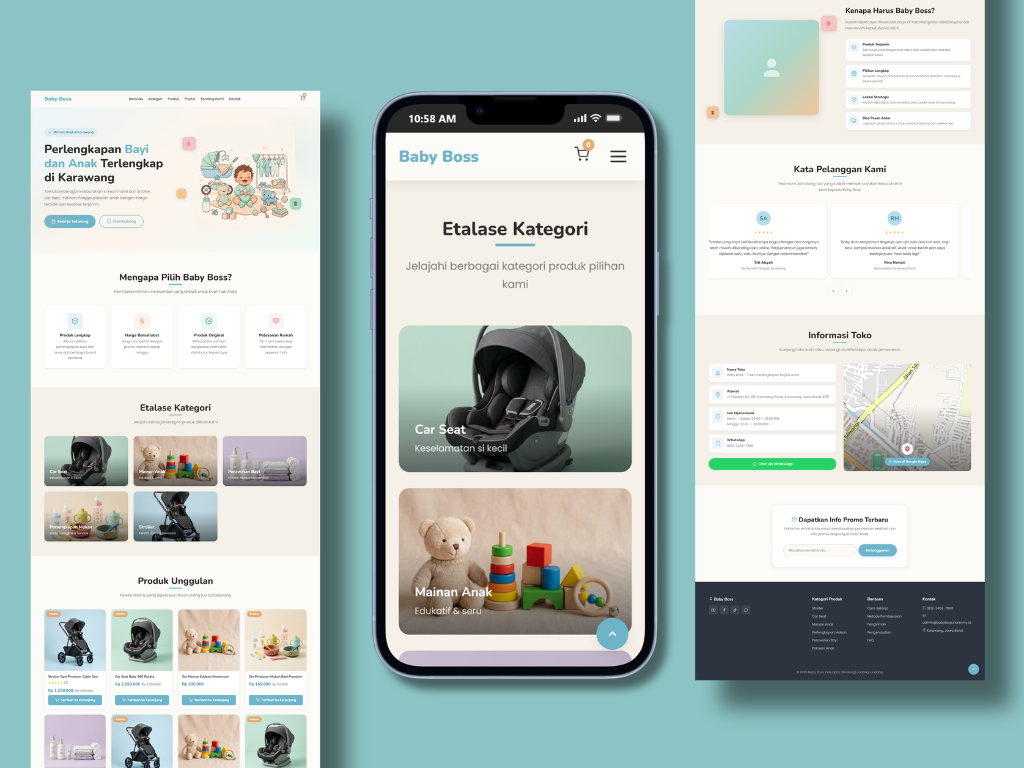 Website Keperluan Bayi